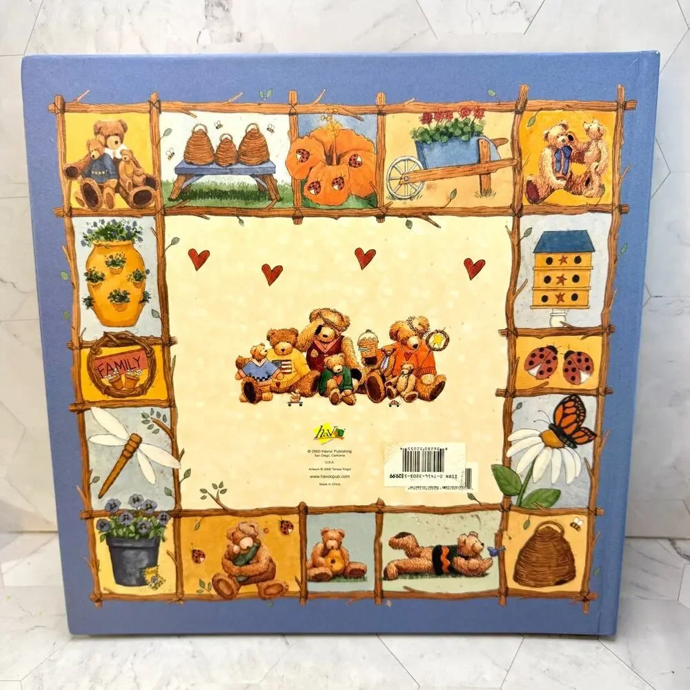 Vintage Teddy Bear 12x12